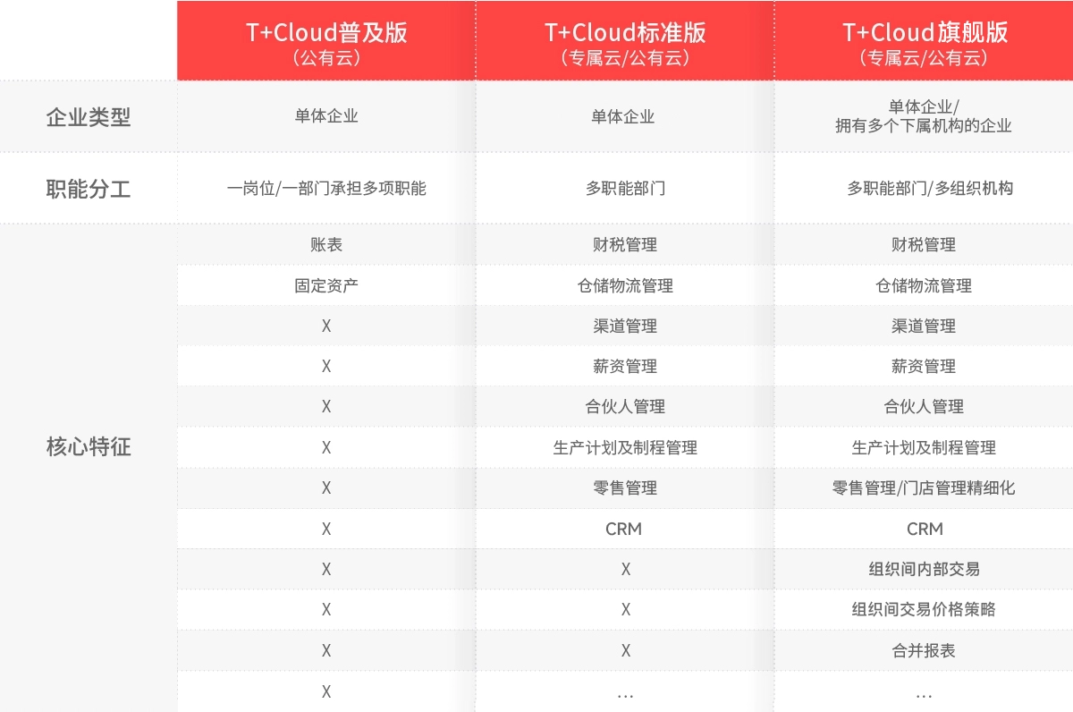 T+Cloud专属云，畅捷通T+Cloud专属云